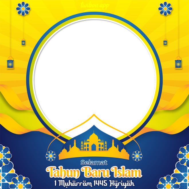 Twibbon Muharram H Tahun Baru Islam