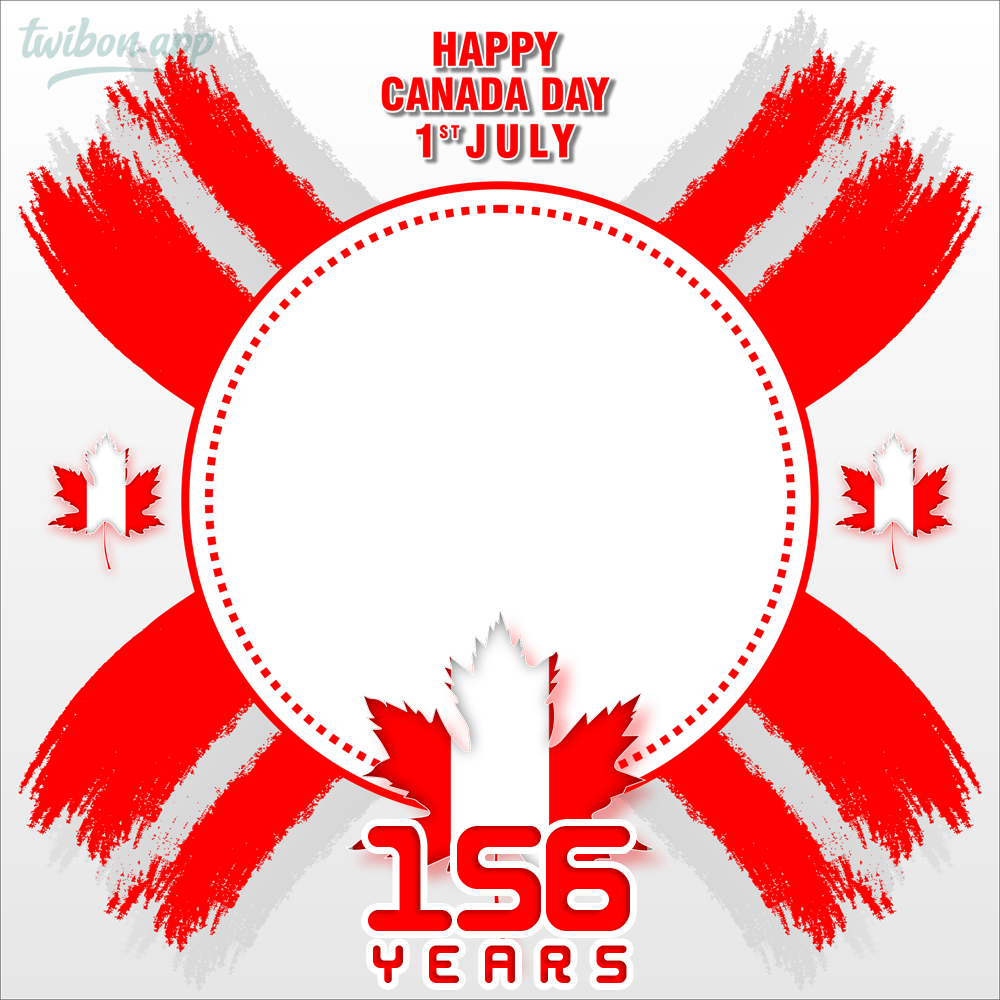 Happy Canada Day 1st July 2023 - 156 Years Anniversary | 4 happy canada day 1st july 2023 png