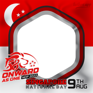 Singapore National Day 2023 Picture Frame Templates | 14 ndp 2023 national day of singapore 9th aug png