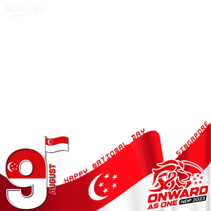 Singapore National Day 2023 Picture Frame Templates | 17 national day parade 2023 singapore background frame png