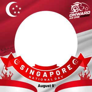 Singapore National Day 2023 Picture Frame Templates | 2 singapore national day 2023 theme logo twibbon png