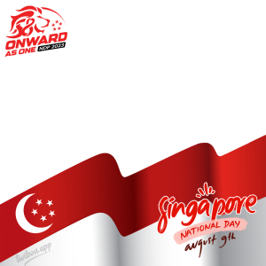 Singapore National Day 2023 Picture Frame Templates | 5 happy 58th national day of singapore 2023 png