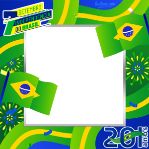 201 Years Brazil Independence Day 2023 Picture Frames | 1 7 de setembro dia da independencia do brazil 201 anos png
