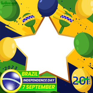 Brazil Independence Day 2023 - 201 Years Anniversary | 7 brazil independence day 2023 201 years anniversary png
