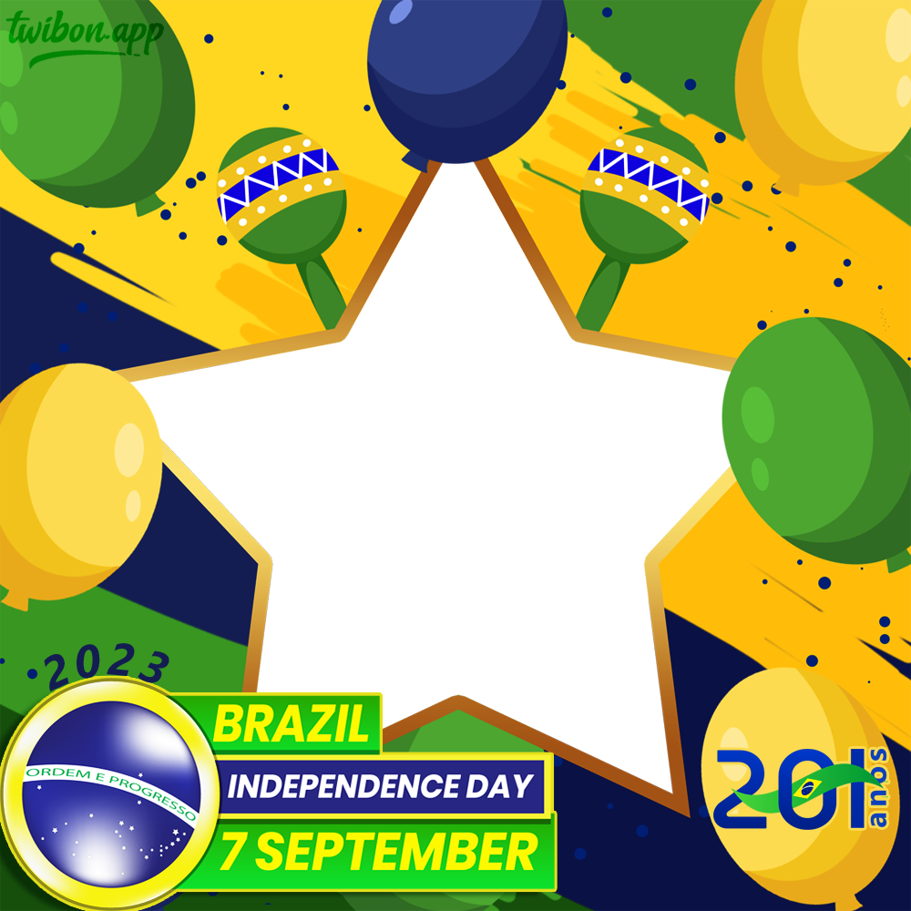 Brazil Independence Day 2023 - 201 Years Anniversary | 7 brazil independence day 2023 201 years anniversary png