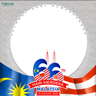 Bingkai Foto 66th Hari Merdeka Malaysia 31 Agustus 2023 | 9 66th hari merdeka malaysia 31 agustus 2023 png