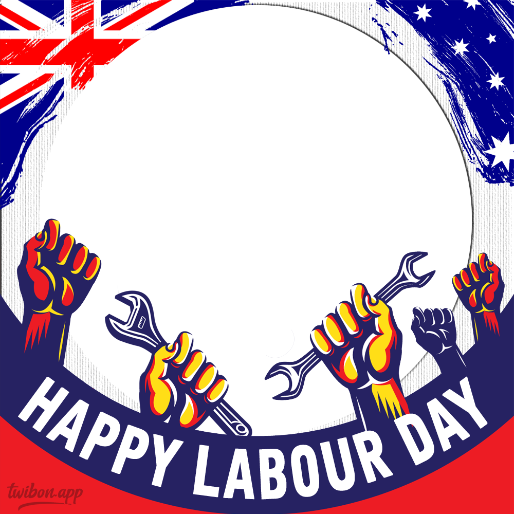 Labour Day Australia 2023 October Picture Frame | 1 labour day australia 2023 png