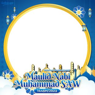 Link Twibbon Maulid Nabi 2023 | 1 link twibbon maulid nabi 2023 png