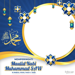 Twibbon Maulid Nabi Muhammad 2023 | 2 link twibbon maulid nabi muhammad saw png