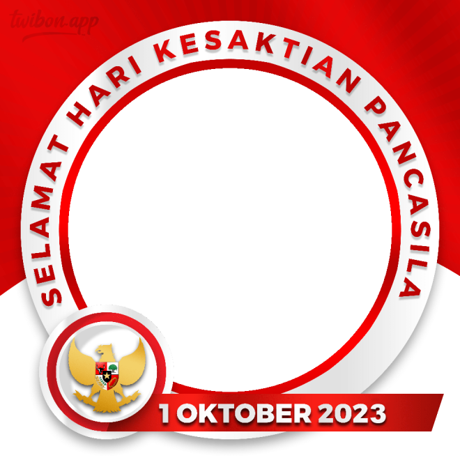 Twibbon Hari Kesaktian Pancasila Nu