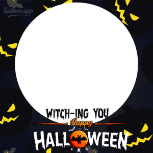 Halloween 2023 Twibbon Picture Frames | 8 happy halloween quotes for facebook background png