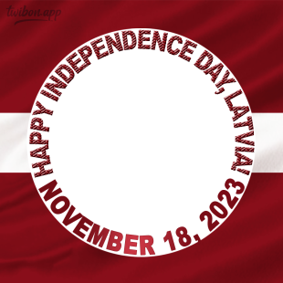 Happy Independence Day Latvia 18th November 2023 | 2 happy independence day latvia november 18th 2023 png