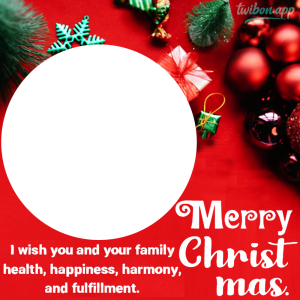 Merry Christmas and Happy New Year Twibbon | 2 wishing you and your family a merry christmas and happy new year png