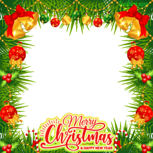 Merry Christmas and Happy New Year Twibbon | 4 merry christmas and a happy new year 2024 png