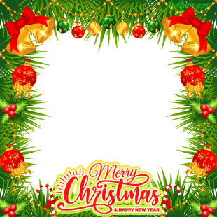 Merry Christmas and a Happy New Year 2024 Photo Frame | 4 merry christmas and a happy new year 2024 png