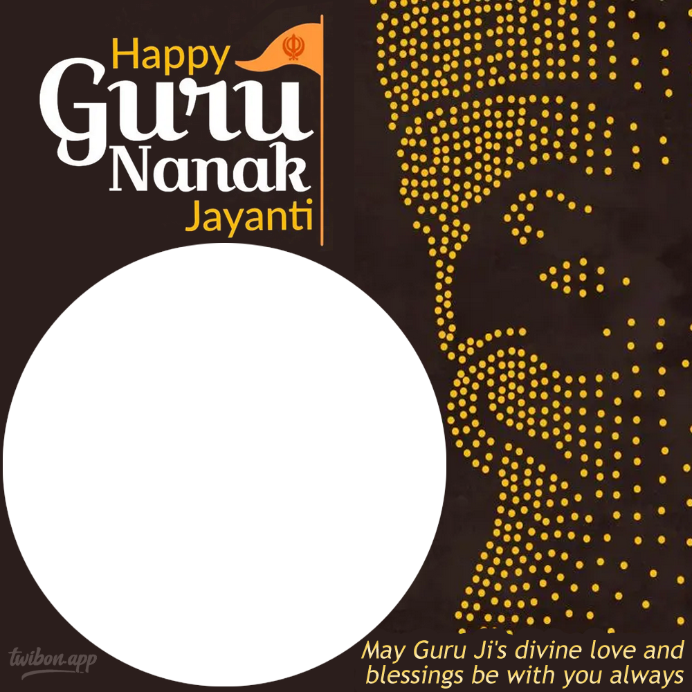 Whatsapp Status for Guru Nanak Jayanti Picture Frame | 5 guru nanak jayanti wishes for whatsapp png