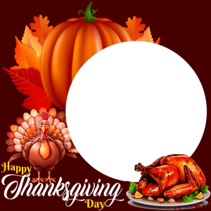 2023 Thanksgiving Picture Frames | 6 free happy thanksgiving greetings images 2023 png