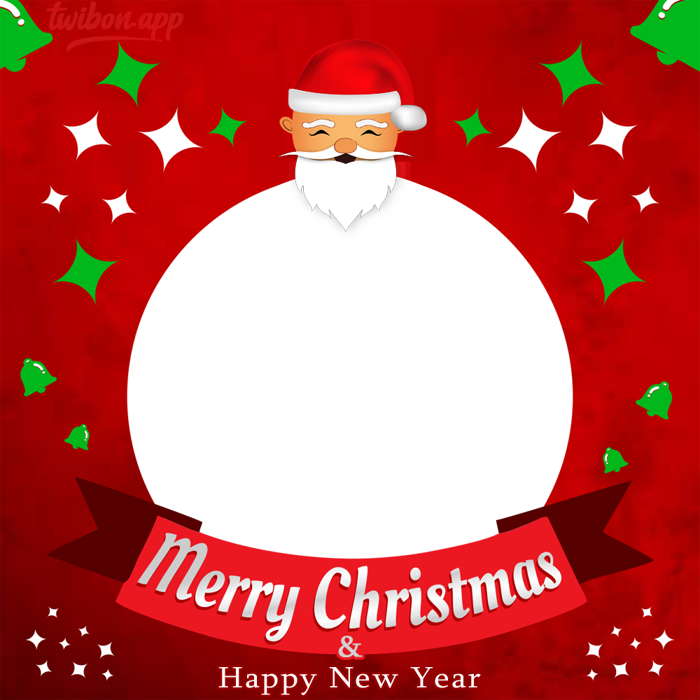 Business Merry Christmas Message Twibbon Photo Frame PNG | 9 business merry christmas message png