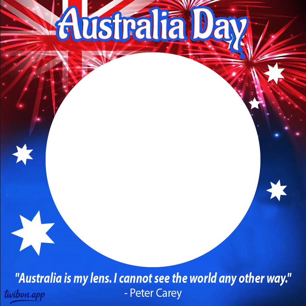 Free Happy Australia Day 2024 Images Frame PNG | 1 free happy australia day 2024 images frame png