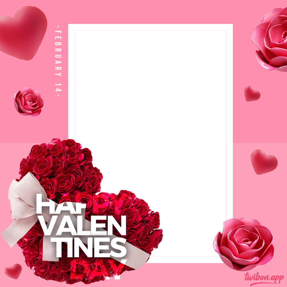 Happy Valentines Day Images Frame HD PNG | 1 happy valentines day images frame png