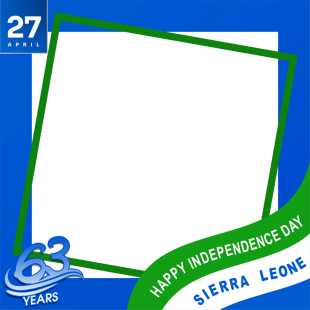 Happy Independence Day Sierra Leone 63rd Celebration | 1 happy independence day sierra leone 63rd celebration png
