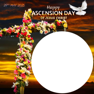 Happy Ascension Day Greetings Messages | 2 happy ascension day greetings messages 2025 png