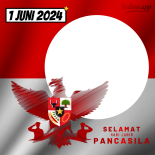 Selamat Hari Lahir Pancasila 1 Juni 1945 - 2024 | 1 background banner hari lahir pancasila 2024 png