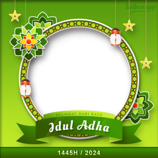 Download Template Twibbon Idul Adha 2024 Gratis | 2 download template twibbon idul adha 2024 gratis png