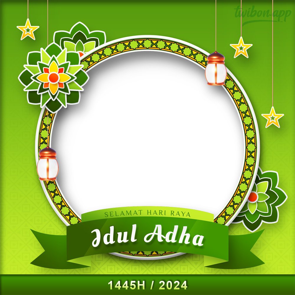 Download Template Twibbon Idul Adha 2024 Gratis | 2 download template twibbon idul adha 2024 gratis png