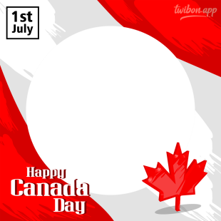 Happy Canada Day 2024 Aesthetic Background Images Frame | 3 happy canada day 2024 aesthetic background images frame png