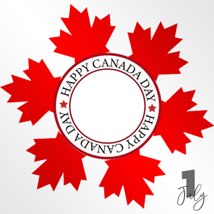 Beautiful Happy Canada Day Instagram Captions Frame | 4 beautiful happy canada day instagram captions png