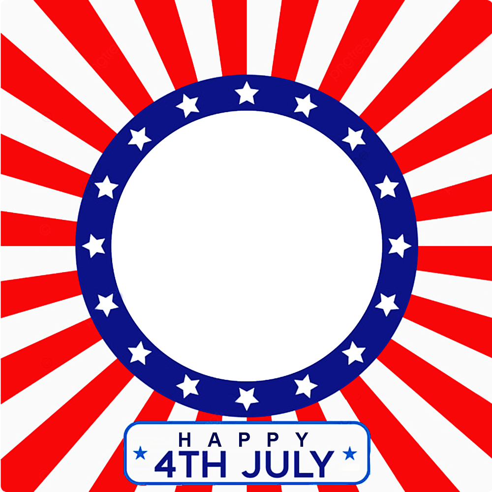Happy 4th of July Anniversary Aesthetic Images Twibbon | 4 happy 4th of july anniversary aesthetic images png