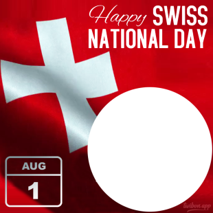 Switzerland National Day 1 August Picture Frame | 2 switzerland national day 1 august png