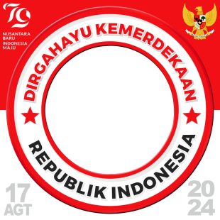 Twibbon Dirgahayu Kemerdekaan Republik Indonesia Ke-79 | 5 dirgahayu kemerdekaan republik indonesia ke 79 png