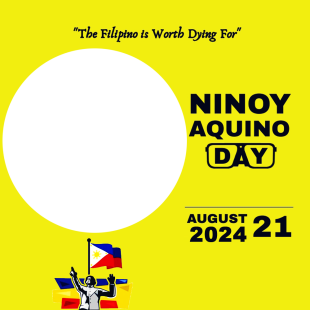 The Filipino is worth dying for - Ninoy Aquino Day Twibbon | 1 the filipino is worth dying for ninoy aquino day png