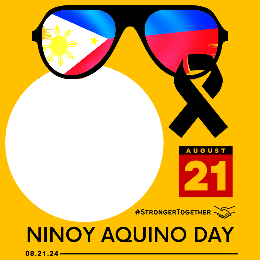 Ninoy Aquino Day August 21, 2024 Twibbon | 2 ninoy aquino day 21 august 2024 png