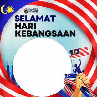 Selamat Hari Kebangsaan Malaysia Background Twibbon | 3 selamat hari kebangsaan malaysia background png