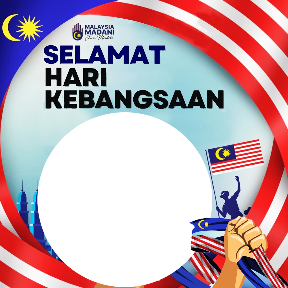 Selamat Hari Kebangsaan Malaysia Background Twibbon | 3 selamat hari kebangsaan malaysia background png