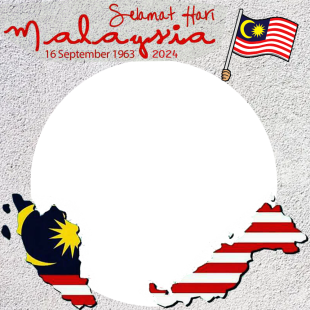 Twibbon Poster Ucapan Selamat Hari Malaysia 2024 | 2 poster ucapan selamat hari malaysia 2024 png