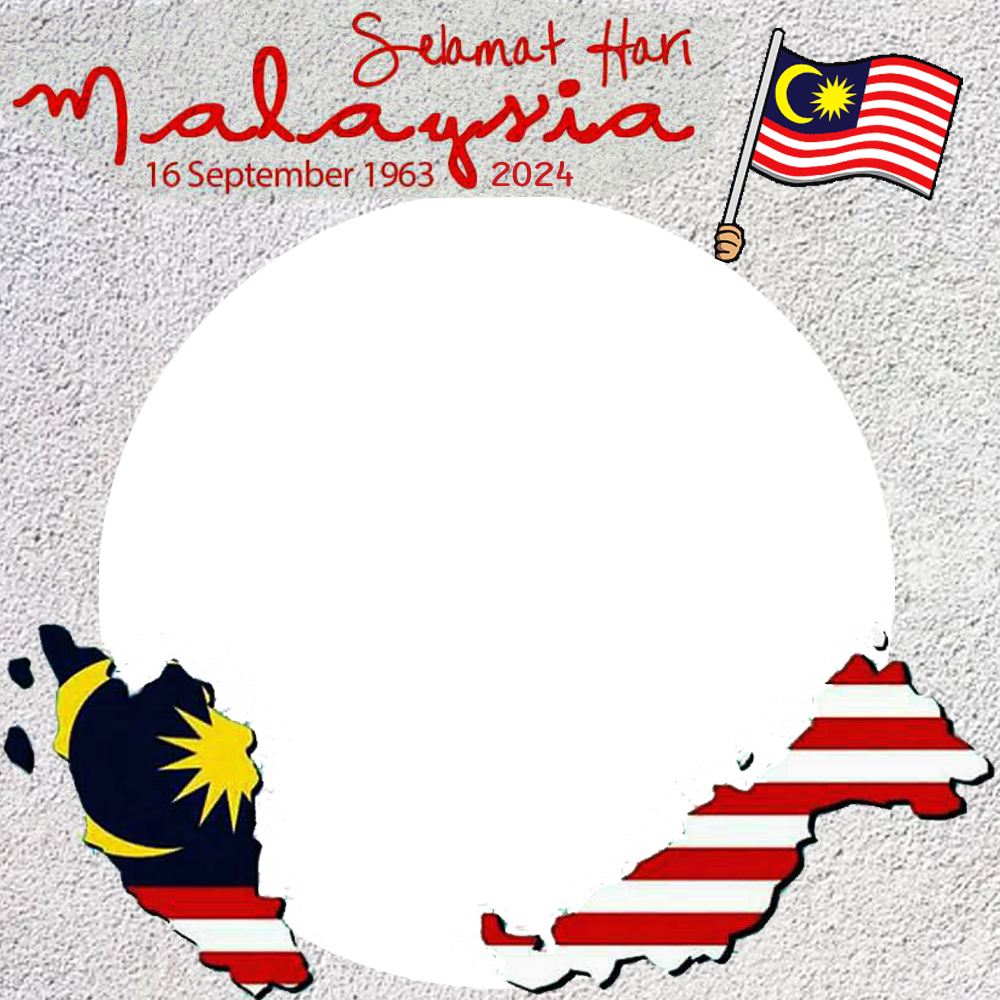 Twibbon Poster Ucapan Selamat Hari Malaysia 2024 | 2 poster ucapan selamat hari malaysia 2024 png