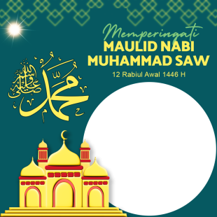 Link Twibbon Maulid Nabi Muhammad SAW1446H (2024) | 3 link twibbon maulid nabi muhammad saw 1446h 2024 png