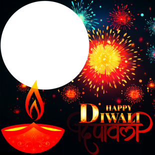 Beautiful Happy Diwali Images Twibbon Frame | 3 beautiful happy diwali images twibbon png