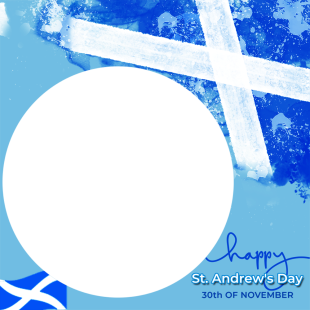 Happy St. Andrew's Day Twibbon Template | 1 happy andrew day twibbon template png