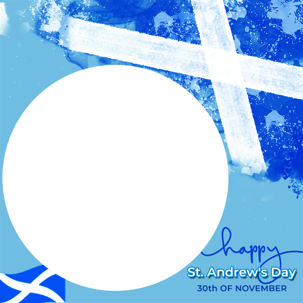 Happy St. Andrew's Day Twibbon Template | 1 happy andrew day twibbon template png