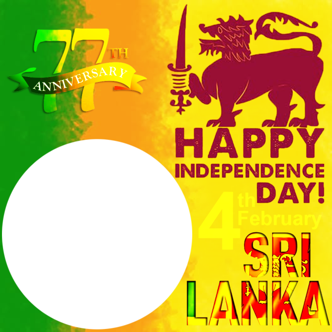 Happy 77th Independence Day of Sri Lanka - Twibon App