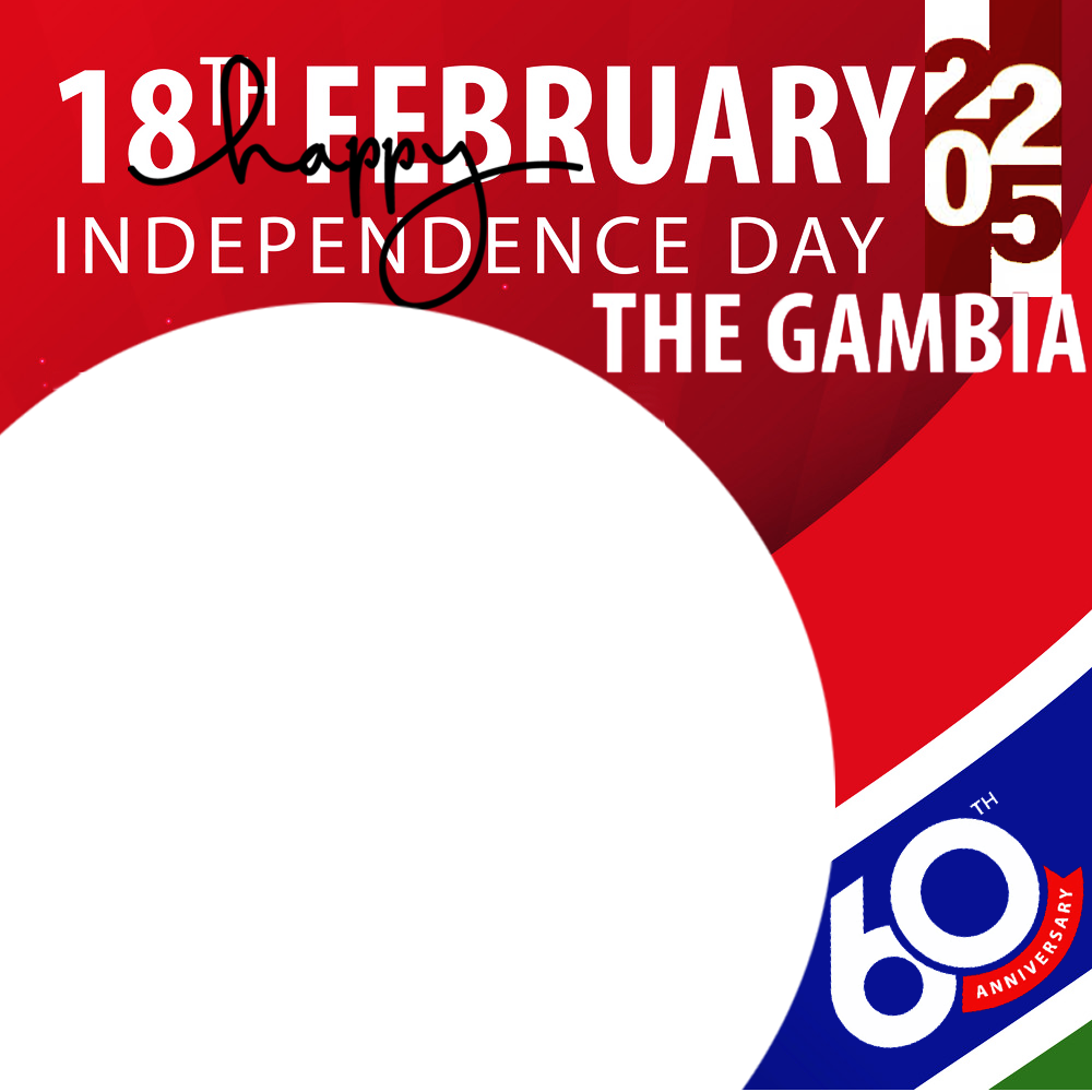 The Gambia Independence Day 2025 - 60th Anniversary | 2 the gambia independence day 2025 png