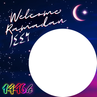 Welcome Message for Ramadan DP Caption Banner Images Frame | 1 welcome message for ramadan dp caption banner images png