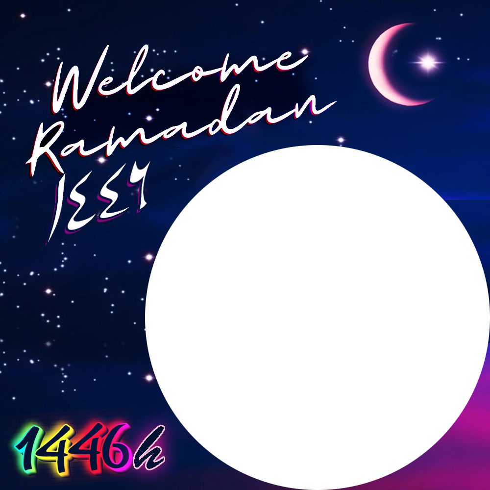 Welcome Message for Ramadan DP Caption Banner Images Frame | 1 welcome message for ramadan dp caption banner images png