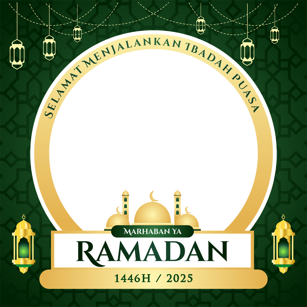 Marhaban Ya Ramadhan 1446H / 2025M | 3 edit foto marhaban ya ramadhan online gratis png