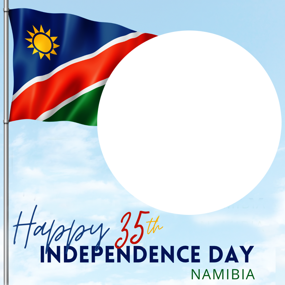 35th Namibian Independence Day Pictures Frame | 1 35th namibian independence day pictures frame png